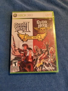 Guitar Hero II/Guitar Hero: Aerosmith Dual Pack (Microsoft Xbox 360) New Sealed! - Bild 1 von 2