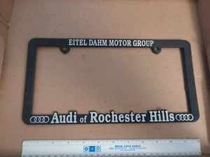 Oldtimer Kennzeichenrahmen Autohaus Michigan Rochester Hills Audi Eitel Dahm - Bild 1 von 2