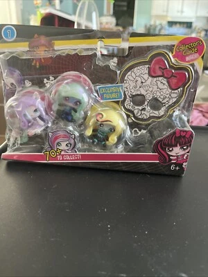 NEW Monster High Minis Figure (3 Pack) Season 1  Catrine, Twyla, Lagoona - Image 1 of 2