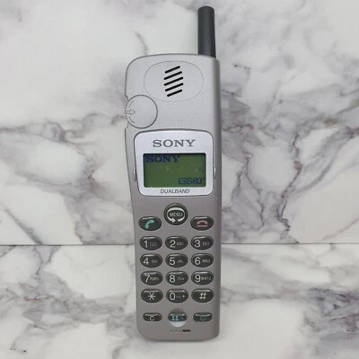 Téléphone portable Sony CMD CD5 avec batterie QN-CD5BPS double bande vintage rare - Photo 1/4