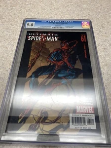 Ultimate Spider-Man #61 CGC 9.8 Sale White Pages Dr. Connors Punisher App - Bild 1 von 3