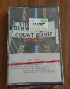 TONY BENNETT WITH COUNT BASIE CHICAGO Cassette Tape Music NOS - Imagen 1 de 4