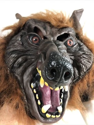 Disfraz de Hombre Lobo Totally Goul Marrón Lobo Talla Única Halloween Monstruo Miedo Foto 1 de 4