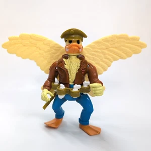 Vintage 1989 TMNT Ace Duck Action Figure – with Hat, Grenades, Wings - Picture 1 of 3
