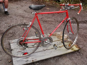 1971 Schwinn Mens Red Varsity Bicycle Barn Find - As Is - Picture 1 of 11