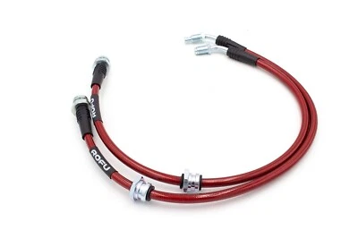 ROFU Performance Brake Lines Front compatible with Nissan 240SX z32 Conversion - Image 1 of 4