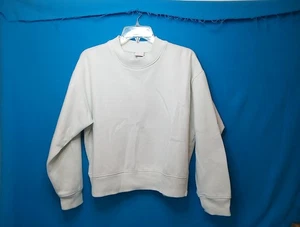 A New Day Women’s Crew Neck Sweatshirt M Pullover Mint Sea Foam Long Sleeve - Picture 1 of 14