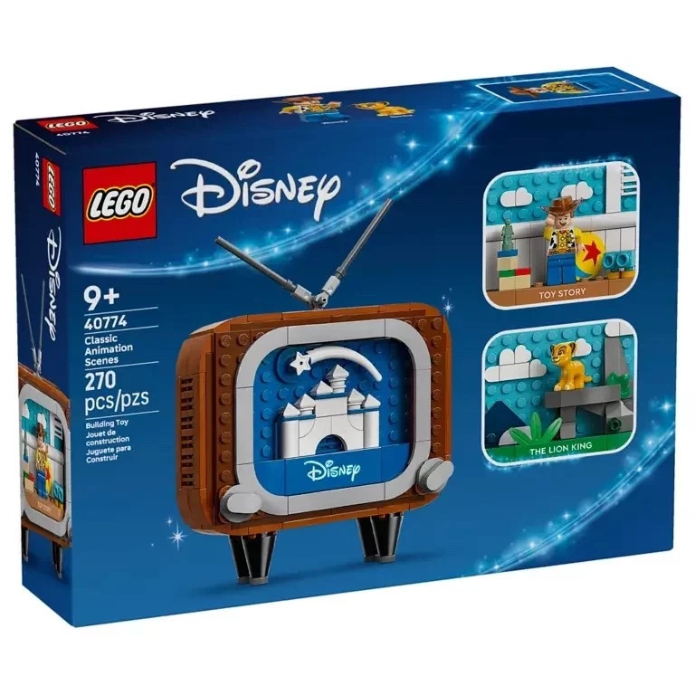 LEGO Disney Classic Animation Scenes 40774 TV Set GWP Promo New Sealed IN HAND - Image 1 of 3