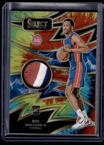 2024-25 Panini Select RON HOLLAND II Tie Dye 21/25 Sparks Patch RC #SPK-HOL (AG) - Picture 1 of 2