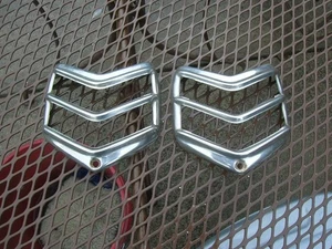 1940 Ford Standard Black Tail Light Bezel Coupe Sedan Convertible Hot Rod Trim - Picture 1 of 2