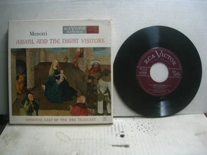 Menotti Amal and the Night Visitors *RCA Victor WDM 1701 (4) 45 rpm mono - Picture 1 of 1