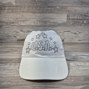 USA Blank Independence Day Cap Mütze Erwachsene Herren verstellbar Druckknopflasche - Bild 1 von 5