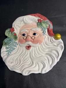 Fitz and Floyd Santa Plate 2003 con caja - Imagen 1 de 6