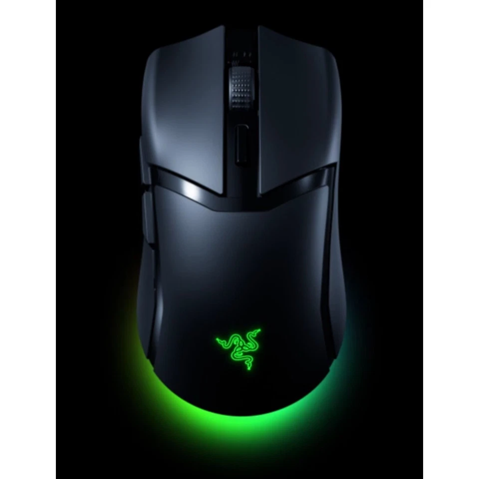 Razer Cobra HyperSpeed Right-hand Optical Bluetooth + USB Type-A 26000 DPI Black - Image 1 of 1