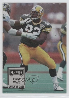 1993 Playoff Contenders Check It Out! Reggie White #150 HOF - Image 1 of 2