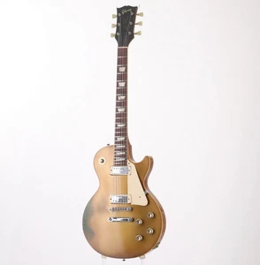 Used GIBSON USA / Les Paul Deluxe 1972 Gold Top 737789 Electric Guitar - Picture 1 of 15
