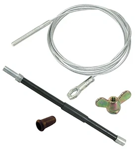 Clutch Cable Kit, Compatible with VW Type 2 Transporter/Bus 1960-1962 - Picture 1 of 1