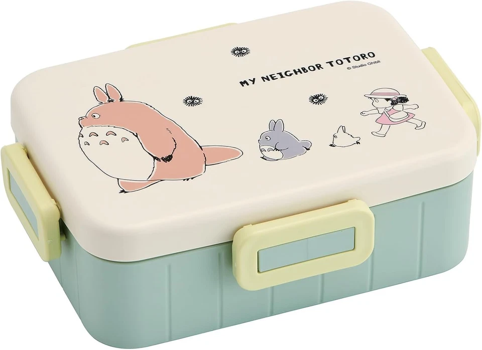 Skater My Neighbor Totoro Bento Lunch Box (21.98oz) Cute Carrier Green - Image 1 of 3