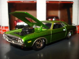 1970 DODGE CHALLENGER R/T 426 LIMITED EDITION 1/64 GREEN M2 1970'S MUSCLE CAR - Picture 1 of 4