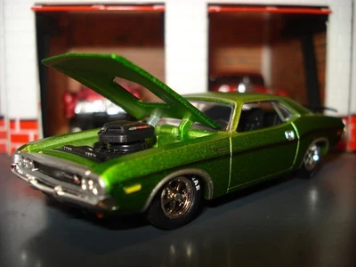 1970 DODGE CHALLENGER R/T 426 LIMITED EDITION 1/64 GREEN M2 1970'S MUSCLE CAR - Image 1 of 4
