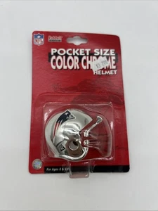 Neu 2000 Riddell NFL New England Patriots Mini Pocket Chrome Helm - Bild 1 von 2
