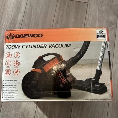 Daewoo 2L Tornado Cyclonic Bagless Cylinder Vacuum Cleaner Dry Carpet Floor 700W - Image 1 of 4