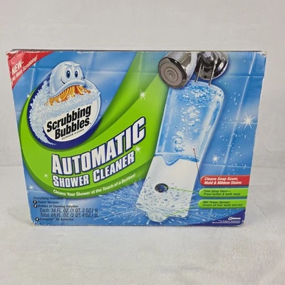Scrubbing Bubbles Automatic Shower Cleaner Power Sprayer New in Box - Image 1 of 4