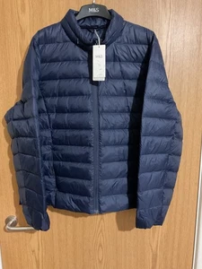 M&S Women Water Resistant Feather and Down Puffer Jacket Coat UK20.BNWT  - Picture 1 of 5