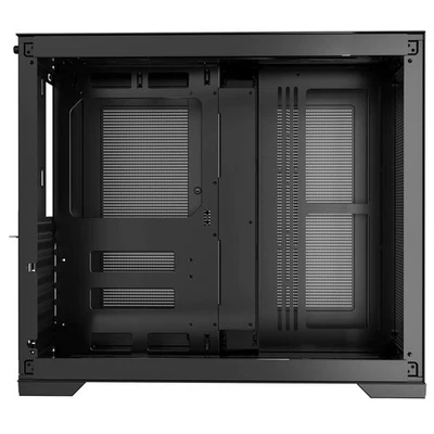 Dual Chamber Mid-Tower PC Case for ATX Motherboard Gaming Computer Case No Fans - Image 1 of 4