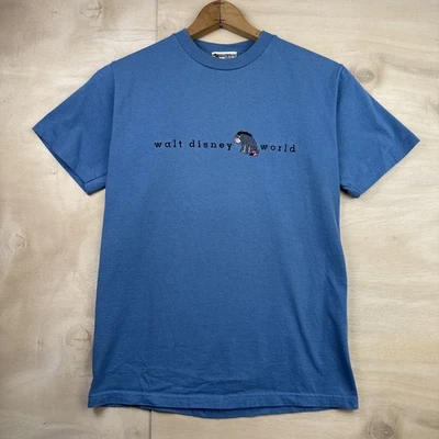 Camisa De Colección Walt Disney World Bordada Eeyore Winnie the Pooh Talla Pequeña EE. UU. Foto 1 de 4