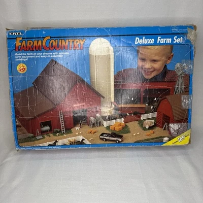 ERTL Toy Deluxe Farm Country Farm Set - Image 1 of 4