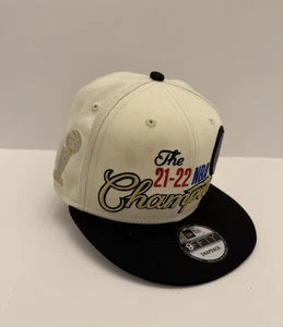 Golden State Warriors "The 21-22 NBA Champions" New Era Snapback Hat Steph Curry - Picture 1 of 7