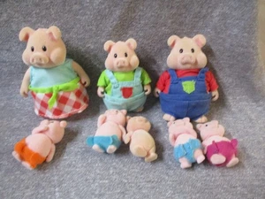 LI'L WOODZEEZ CURLICUE SCHWEINEFAMILIE - Bild 1 von 5