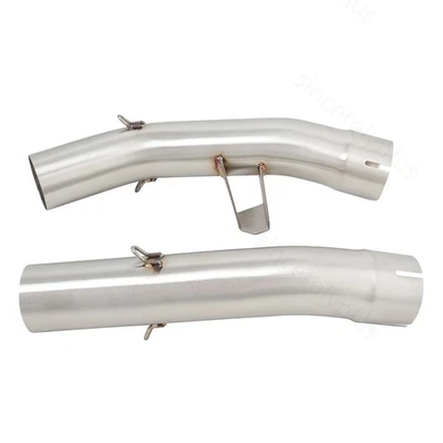 For Yamaha FJR1300 2001-2023 Motorcycle Slip On Exhaust Mid Link Pipe Left Right - Image 1 of 4