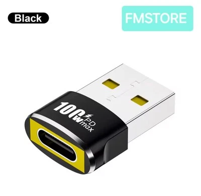 ADATTATORE OTG DA USB-A FEMMINA A USB C TIPO C MASCHIO CONVERTITORE UNIVERSALE A - Image 1 of 4