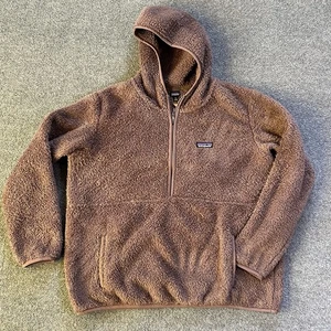 Patagonia Jacket Women Extra Large Los Gatos Hooded Pullover half Zip - Picture 1 of 11