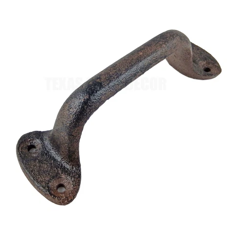 Cast Iron Door Handle Rustic Antique Style Barn Gate Shed Door Cabinet Pull G001 Cover