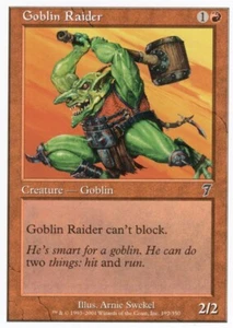 4X GOBLIN RAIDER 192/350 7TH SEVENTH MTG MAGIC MP X4 (yourdeckbuilder) - Picture 1 of 1