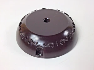 Vtg Pacific Jade Co. Ceiling Fan Light Cover Replacement Part Brown 1003-01 NOS - Picture 1 of 9