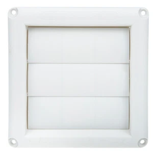 1PC Louvered Vent Cover Outdoor Dryer Air Vent Plastic External Wall Air Vent - Picture 1 of 12
