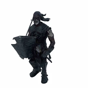 Lord of The Rings Cirith Ungol Uruk-Hai Action Figure with Sword 2002 No Shield - Picture 1 of 3