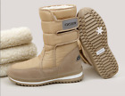 WOMENS LADIES FUR LINED QUILTED RAIN MOON SKI WINTER SNOW BOOTS SHOES SIZE UK