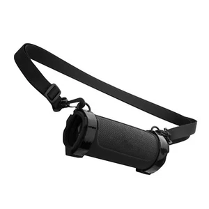 Black Bluetooth Speaker Silicone Protective Cover Carrying Case For JBL FLIP 6 - Picture 1 of 6