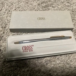 Bolígrafo de Colección Cross Medalist Cromo y Oro 23K (3302) PERSONALIZADO - Imagen 1 de 5