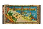 Rare étiquette en papier égyptienne des années 1900 « princesse » 100 boîte à cigarettes en bon état