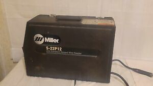 miller s-22p 12 suitcase  wire feeder & 400A mig gun gas solenoid 14 pin plug