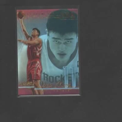 Yao Ming 2004-05 Fleer Showcase Legacy Collection Parallel SP SSP 101/125 HOF Foto 1 de 2
