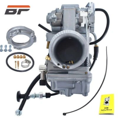 Carburetor for Harley HSR 45mm EVO Twin Cam TM45 HSR45 Carb & Choke Cable — 第 1/4 张图片