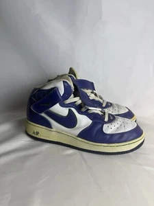 NIKE AIR FORCE 1 306352 Mid Vintage Sneakers Mens Size 8 - Picture 1 of 7