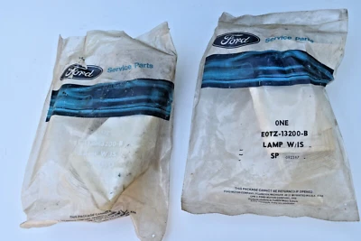 Conjunto de lámpara de estacionamiento Bronco camioneta Ford 80-81 pr NOS F150 1980 1981 luz derecha Foto 1 de 4